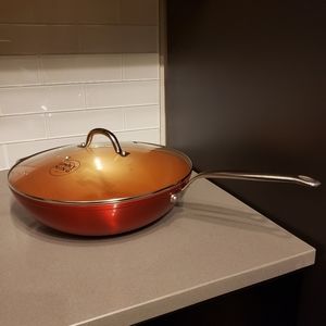 NWT 13" Ceramic Wok by Ming Tsai